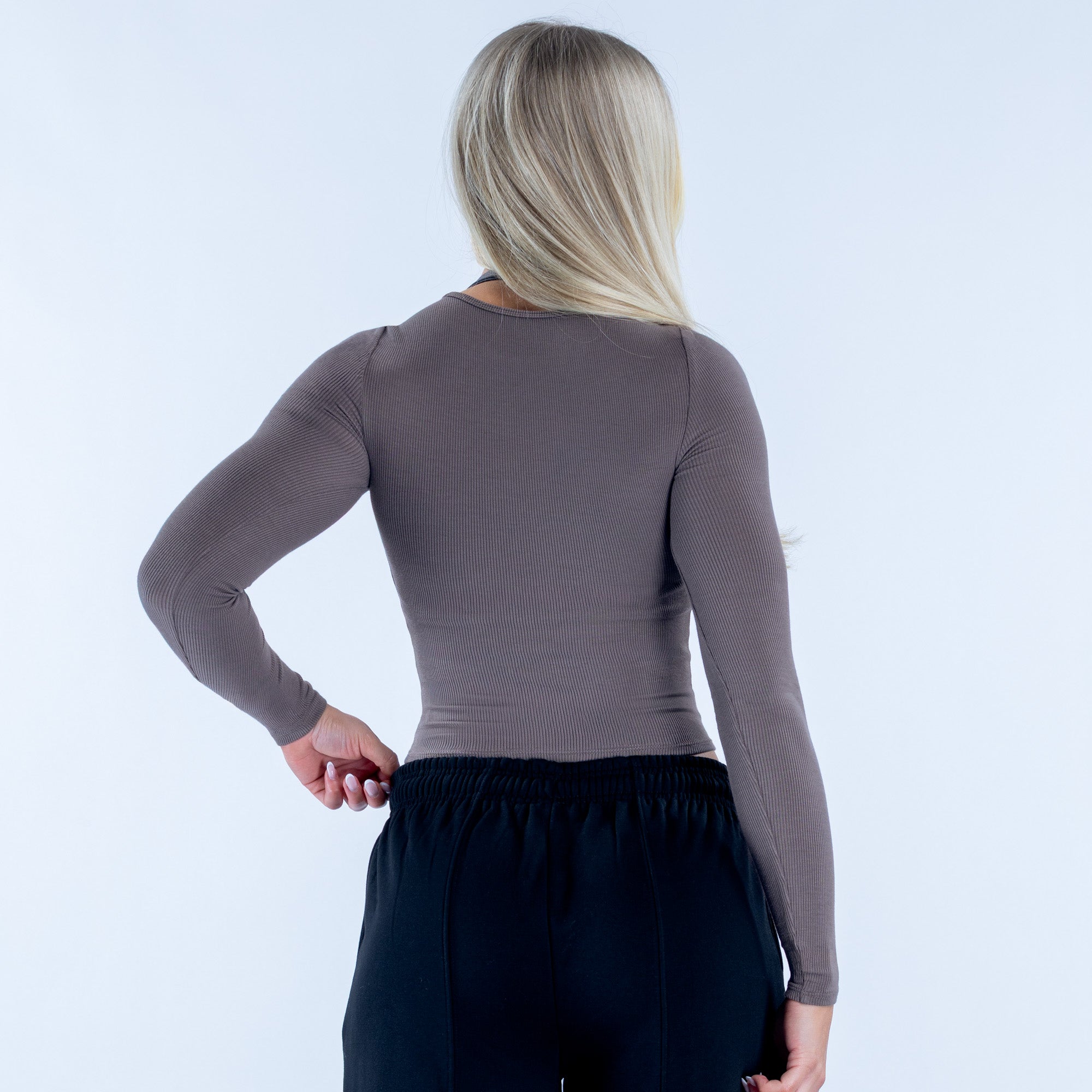 Alternative view of Revive Long Sleeve Ribbed Top